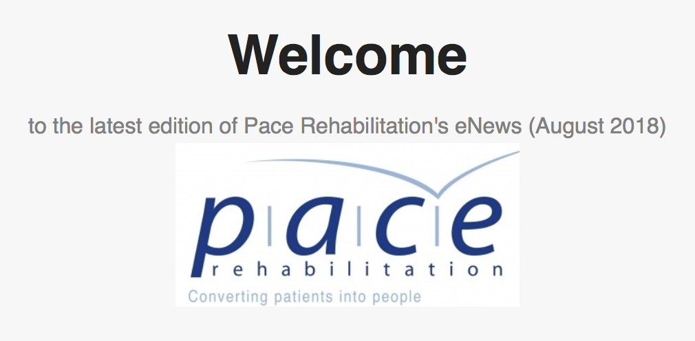 Latest PACE eNewsletter
