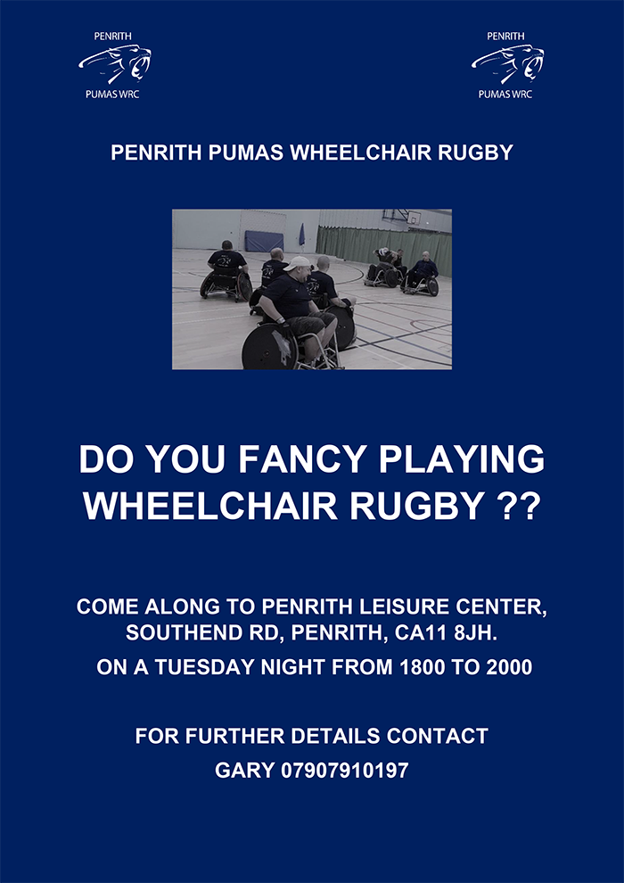 Penrith Pumas is a new all-inclusive disability sports group