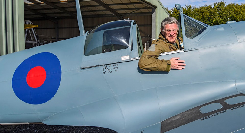 A Hand-Built Spitfire gets Airborne