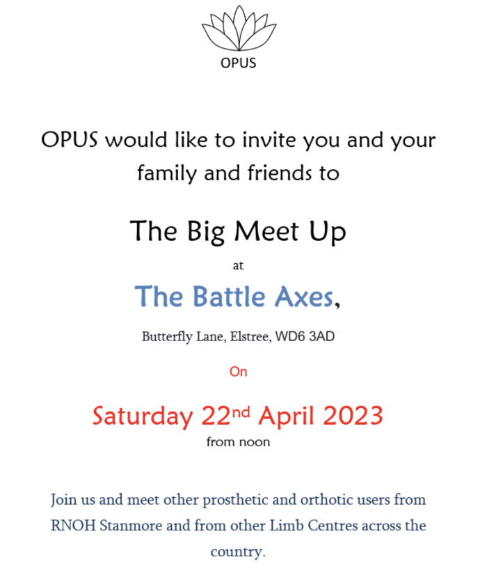 OPUS Big Meet Up April 2023