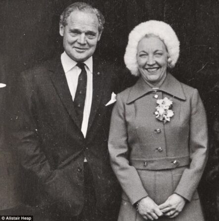 Lady Joan Bader with husband Douglas Bader
