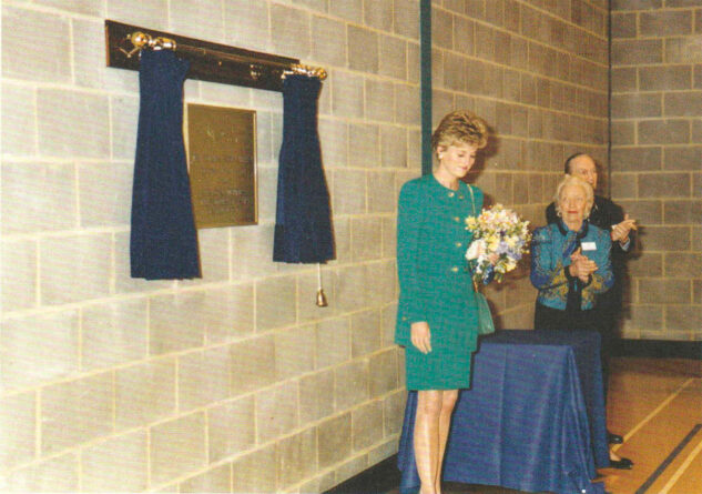 Princess Diana opens the Bader Centre
