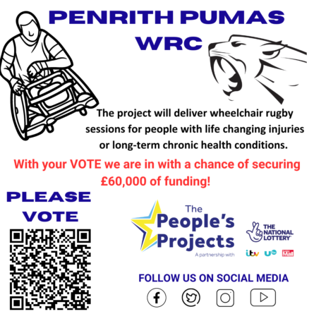 Penrith Pumas need your vote